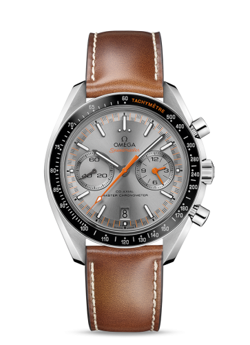 Omega Speedmaster Racing Master Co-Axial Stainless Steel / Grey / Calf